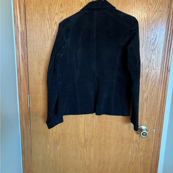 Relativity Women's Black Leather Jacket - Picture 2 of 4